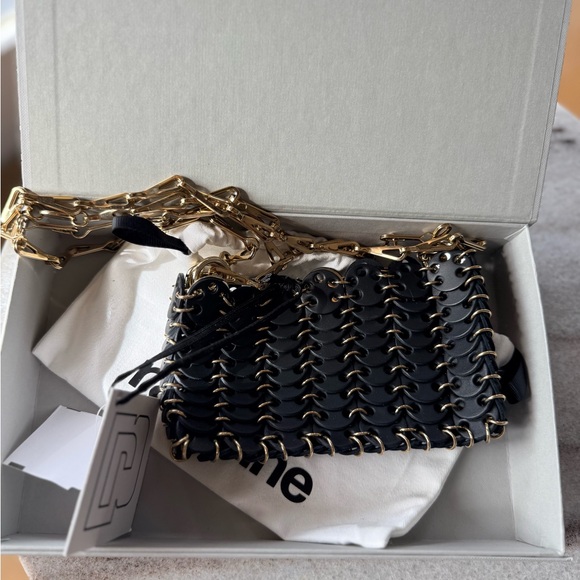 Rabanne Small 1969 Iconic Leather Shoulder Bag - Picture 10 of 14